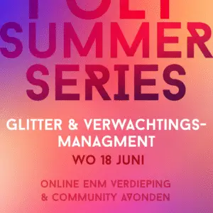 Glitter & verwachtingsmanagment